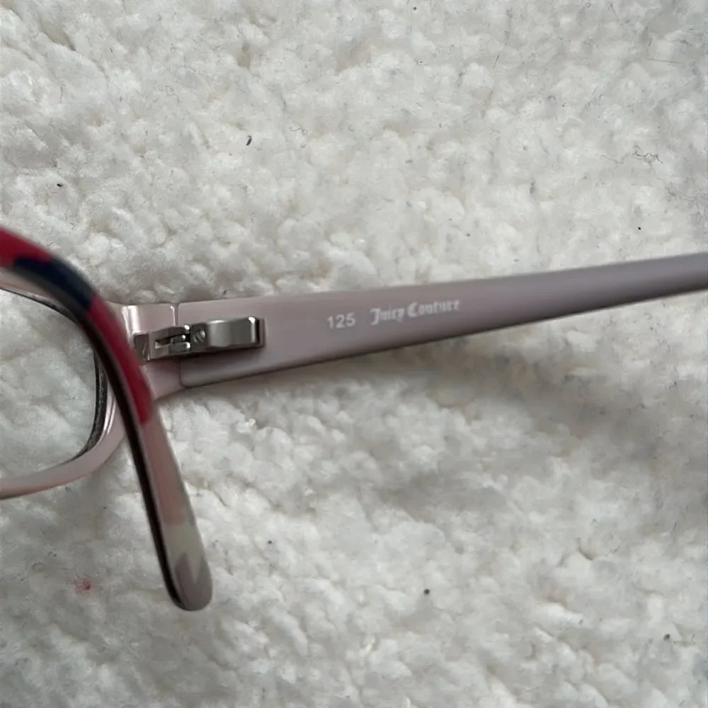 Juicy Couture MAISEY 0ERN 125 Kids Eyeglasses Frame Ice Pink Rectangle